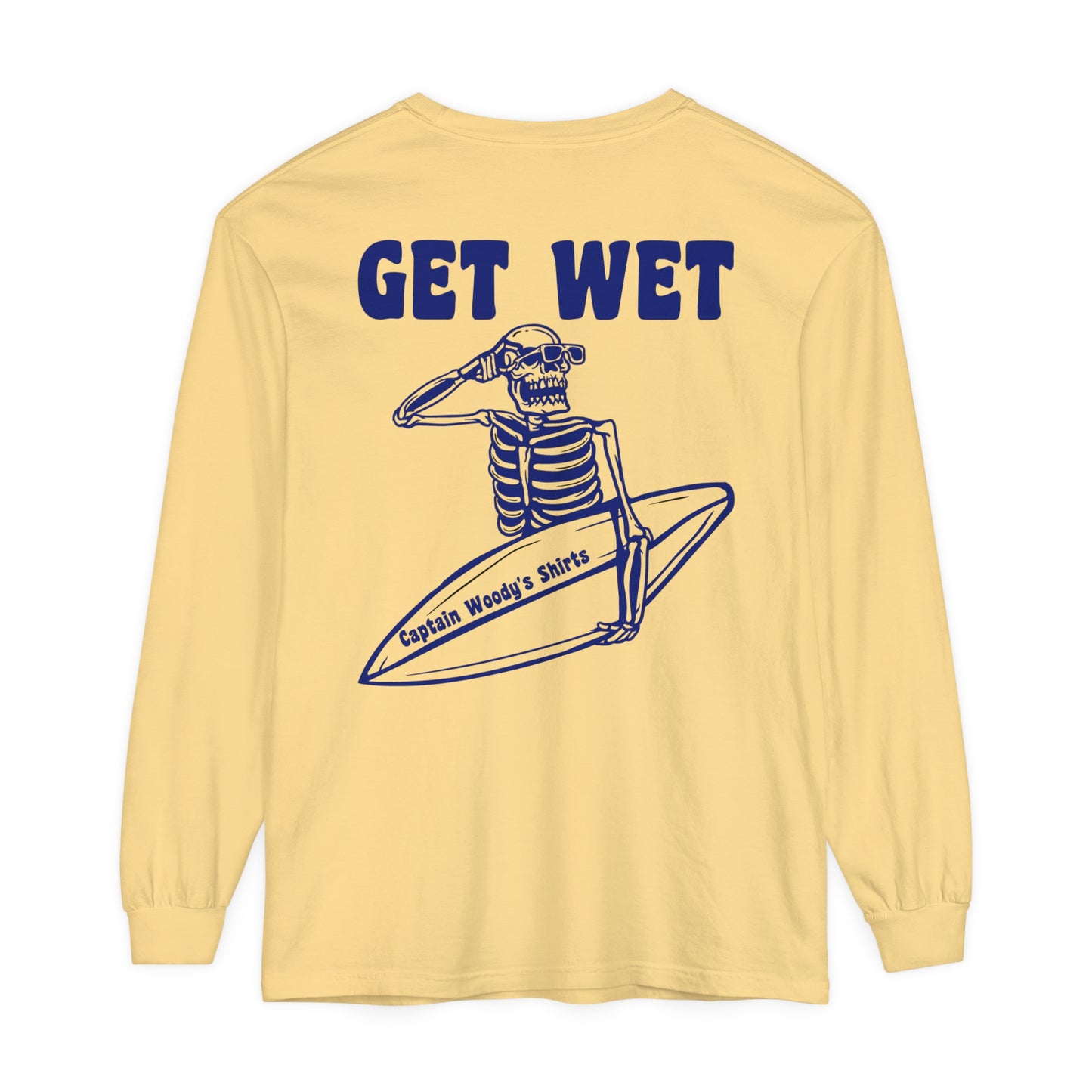Get Wet Unisex Long Sleeve Comfort Colors T-Shirt