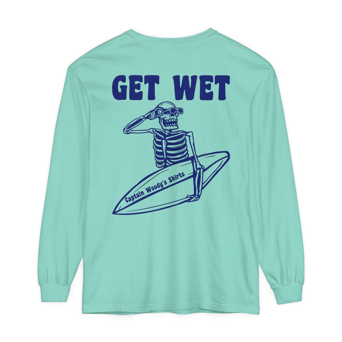 Get Wet Unisex Long Sleeve Comfort Colors T-Shirt