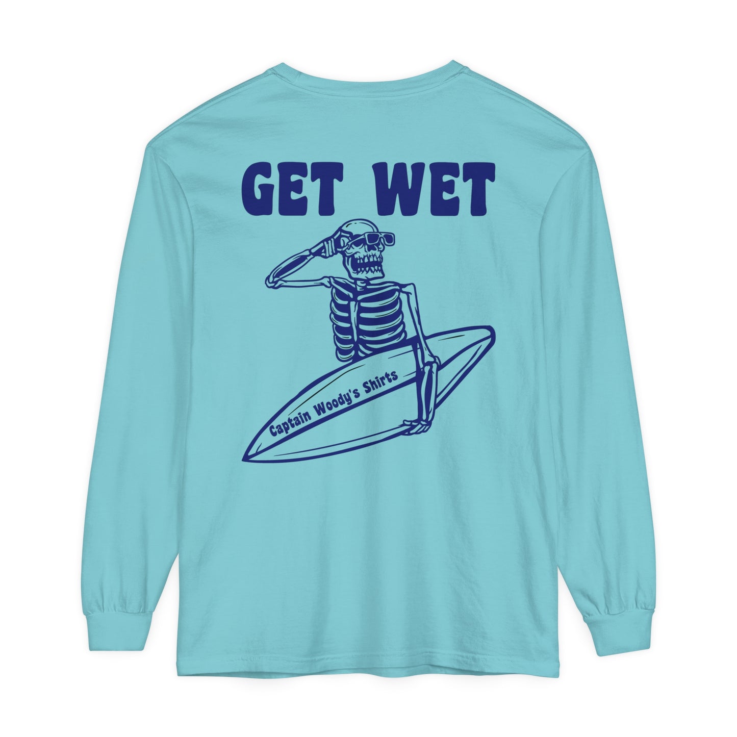 Get Wet Unisex Long Sleeve Comfort Colors T-Shirt