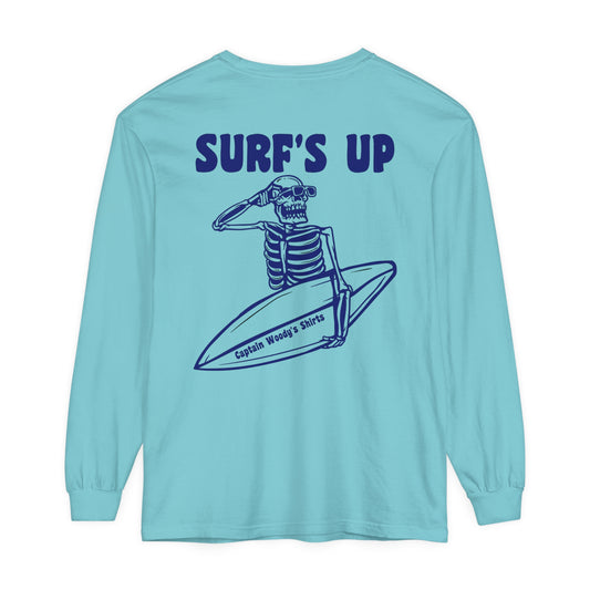 SURF'S UP Comfort Colors Unisex Long Sleeve T-Shirt