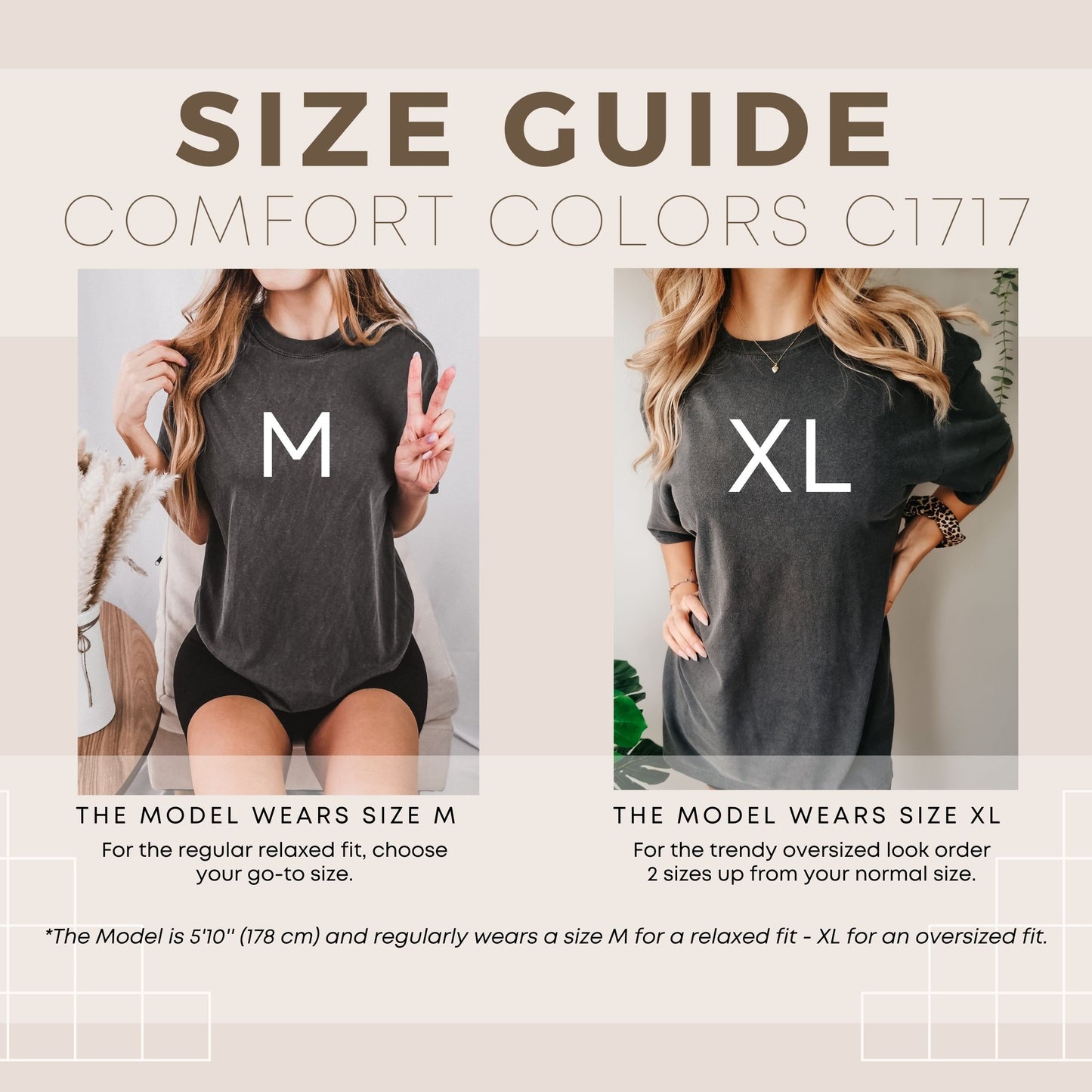 Premium Beach Bum Front Print Tee - Comfort Colors 1717