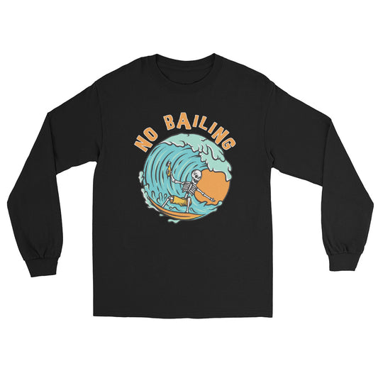 No Bailing Skeleton Surfer Long Sleeve