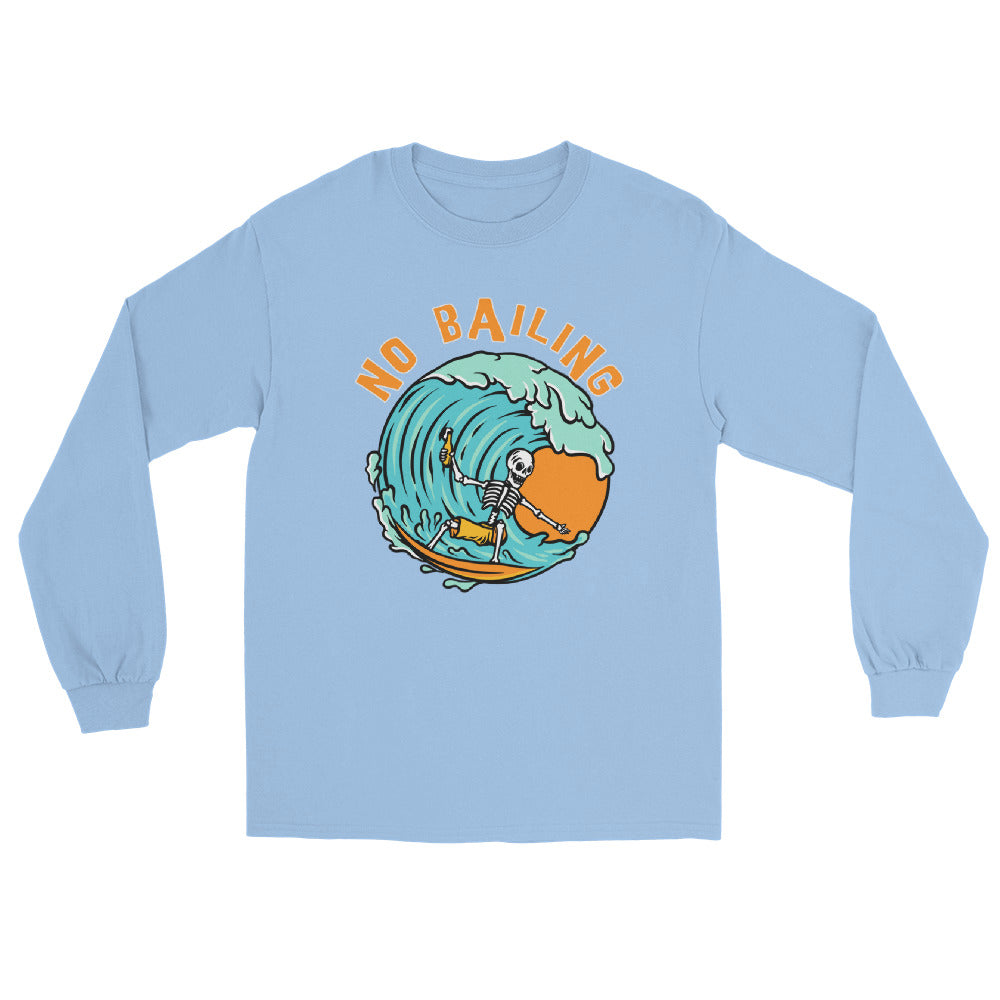 No Bailing Skeleton Surfer Long Sleeve