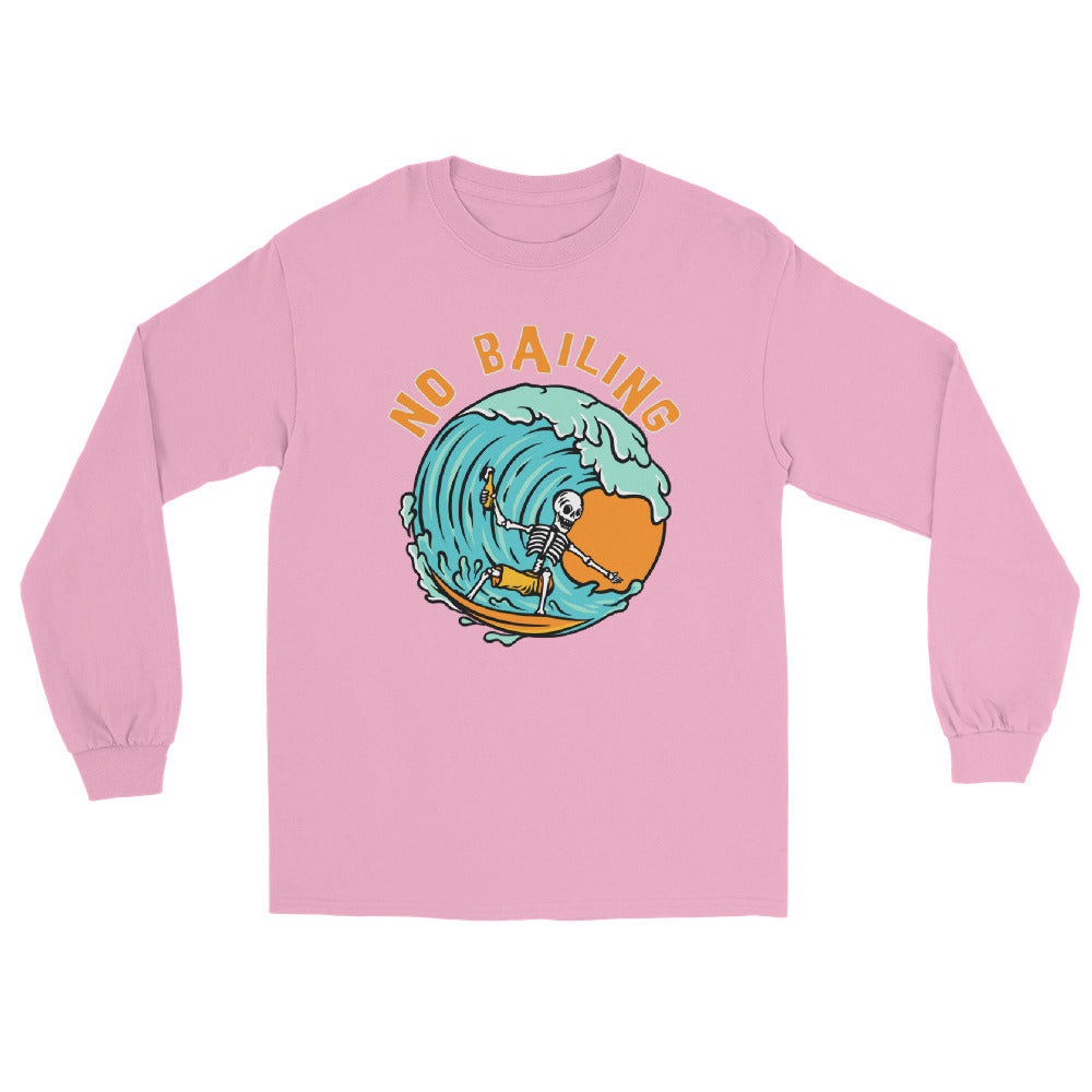No Bailing Skeleton Surfer Long Sleeve