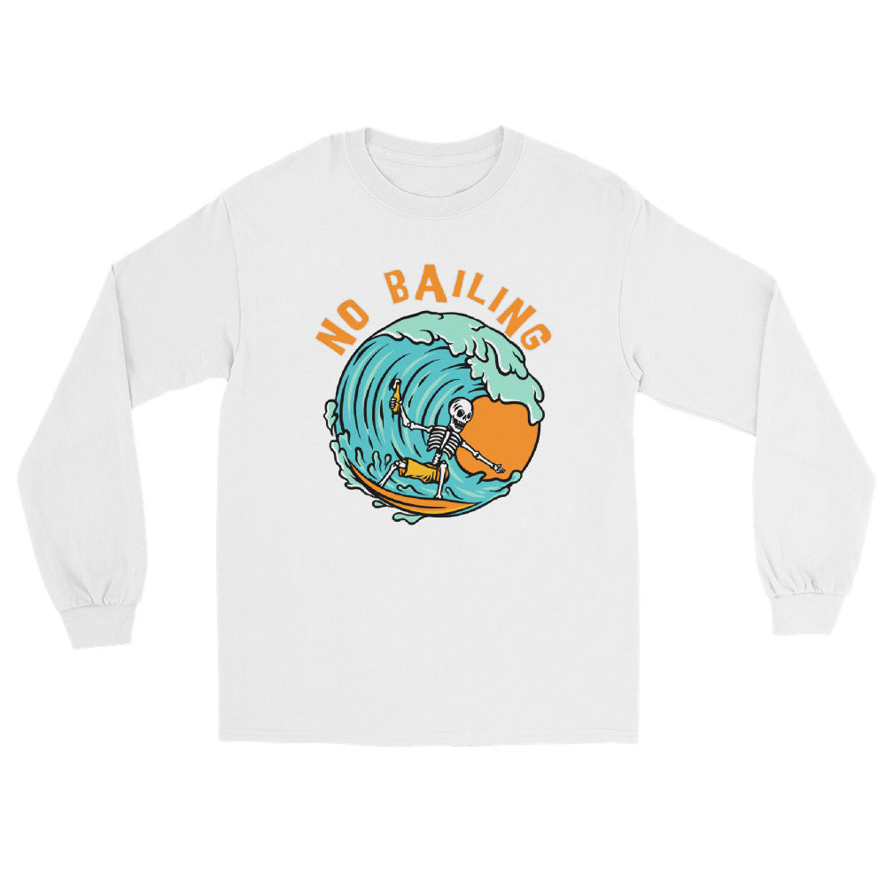No Bailing Skeleton Surfer Long Sleeve