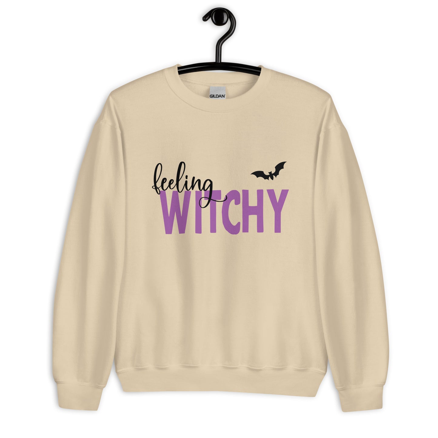 Feeling Witchy Halloween Sweatshirt for Women, Cute and Comfy Witchy Top, Ideal Halloween Gift for Mom