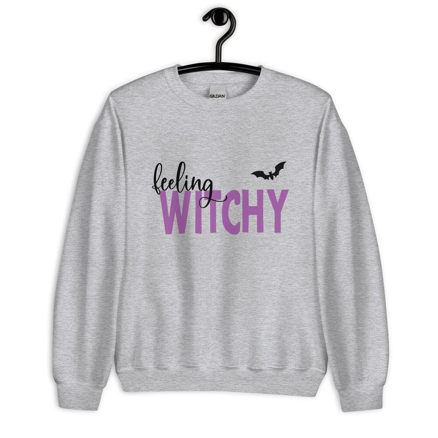 Feeling Witchy Halloween Sweatshirt for Women, Cute and Comfy Witchy Top, Ideal Halloween Gift for Mom