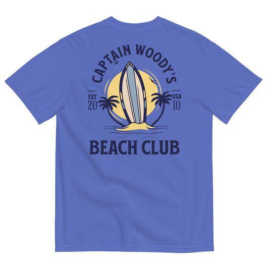 Captain Woody's Beach Club Since 2010 Comfort Colors Unisex T-shirt