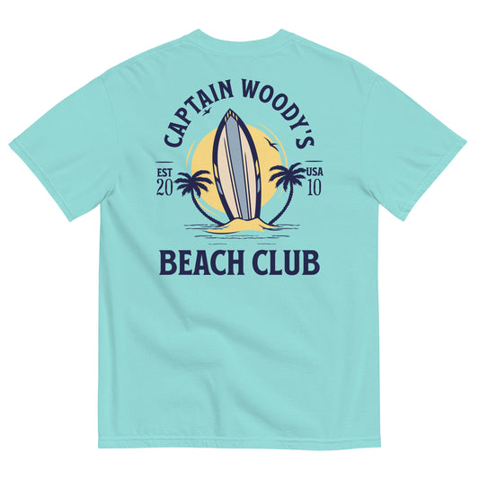 Captain Woody's Beach Club Since 2010 Comfort Colors Unisex T-shirt