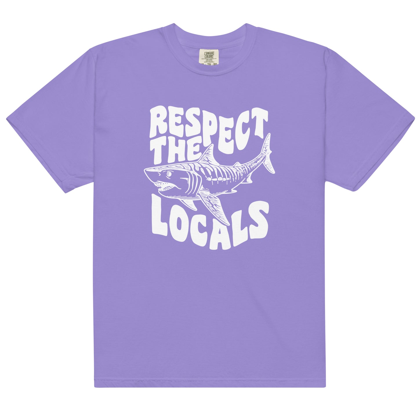 Respect the Locals Shark Comfort Colors 1717