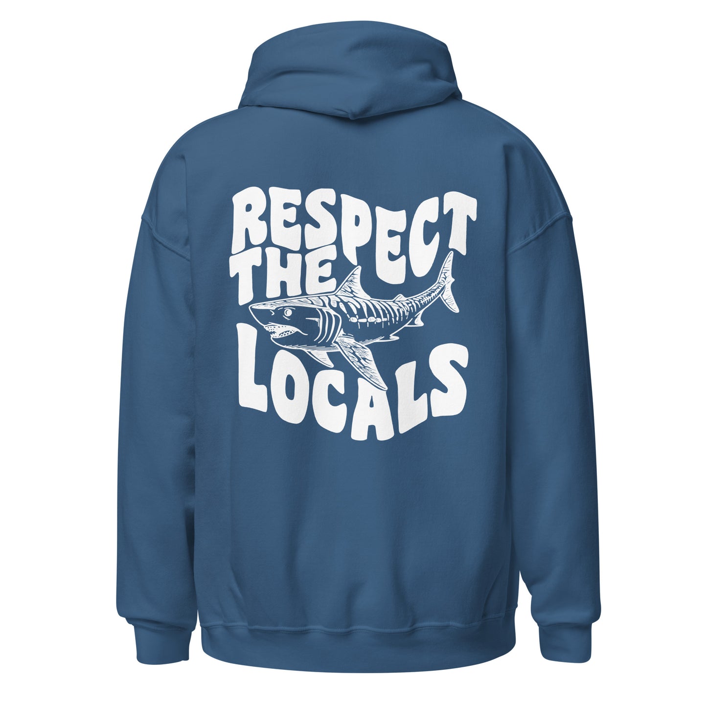 Respect the Locals Beach Hoodie, perfect for oversized look