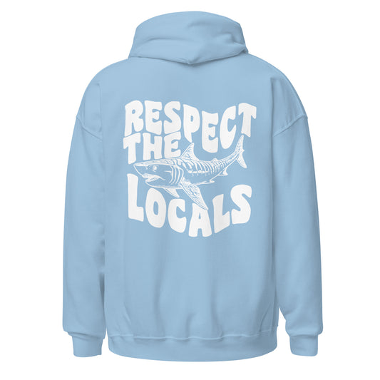 Respect the Locals Beach Hoodie, perfect for oversized look