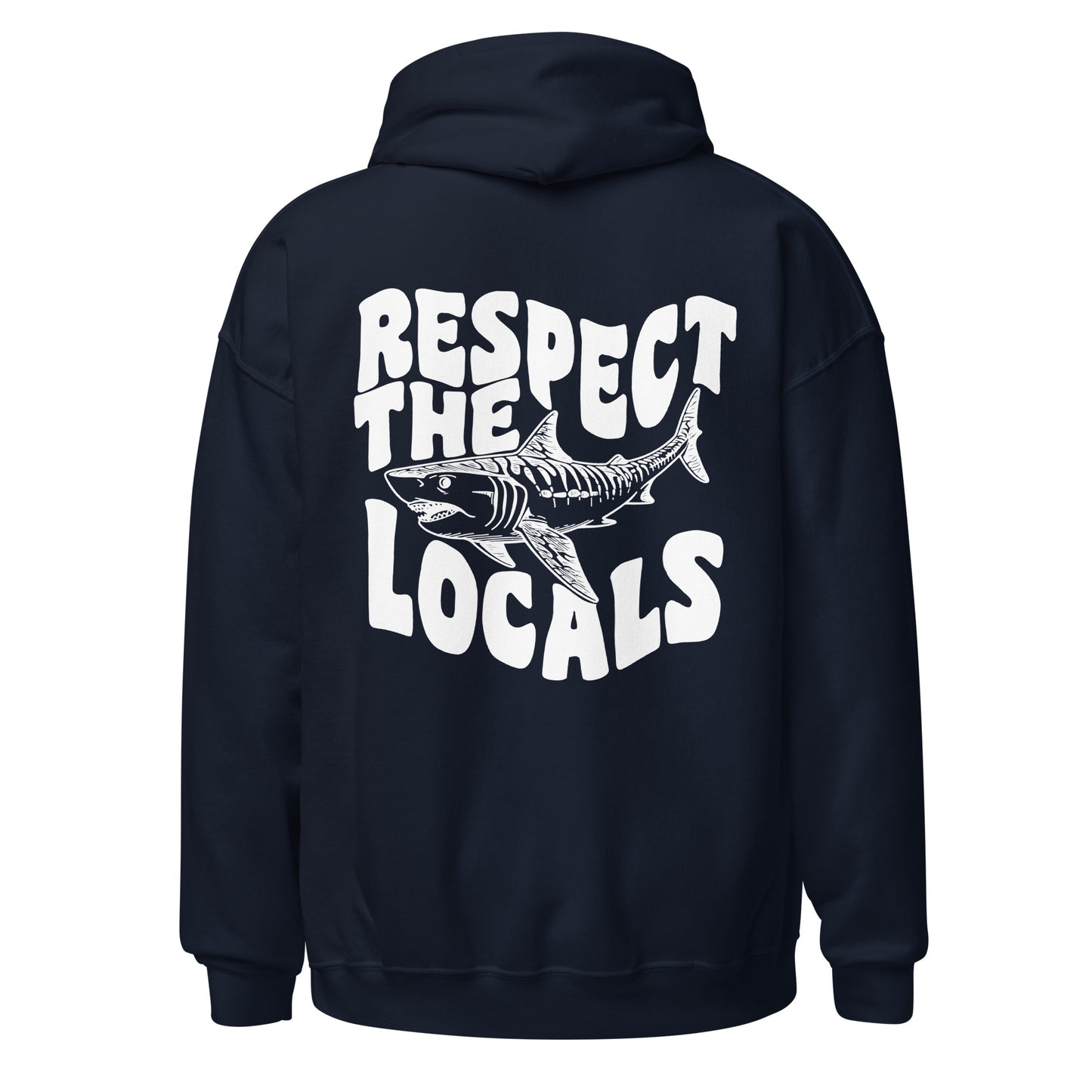 Respect the Locals Beach Hoodie, perfect for oversized look