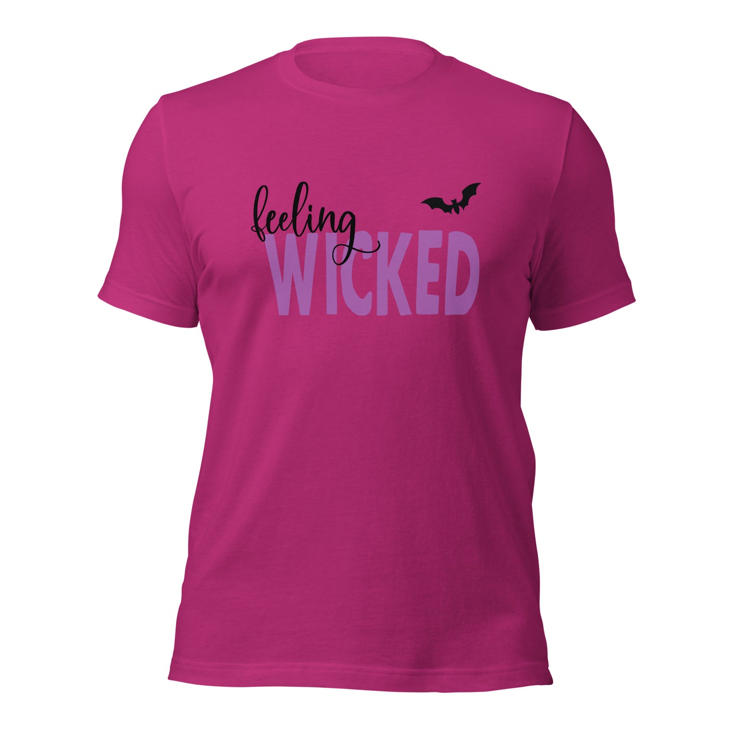 Feeling Wicked Halloween Shirt, Edgy Halloween Graphic Tee for Parties, Trick or Treat, or Chilling with a Movie