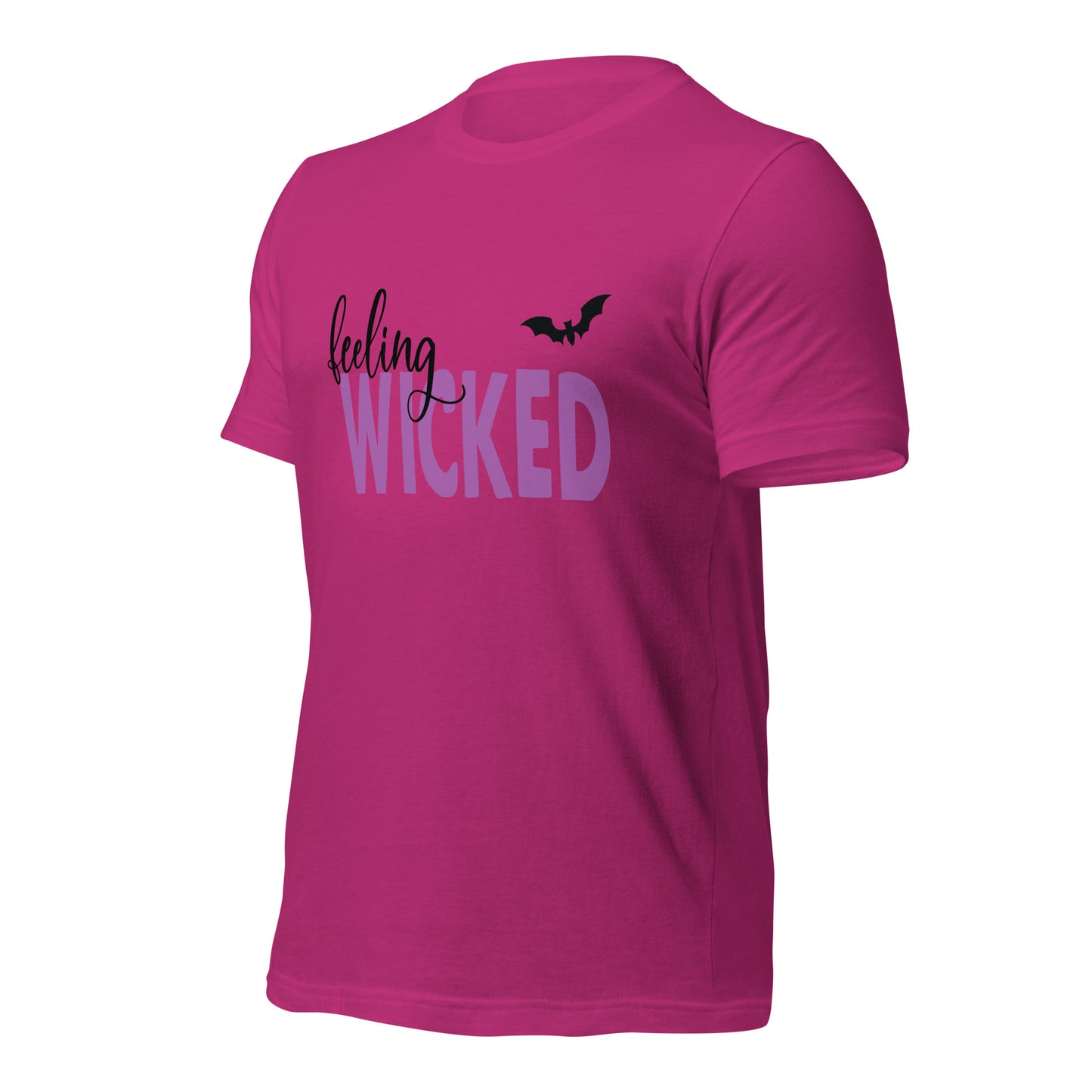 Feeling Wicked Halloween Shirt, Edgy Halloween Graphic Tee for Parties, Trick or Treat, or Chilling with a Movie