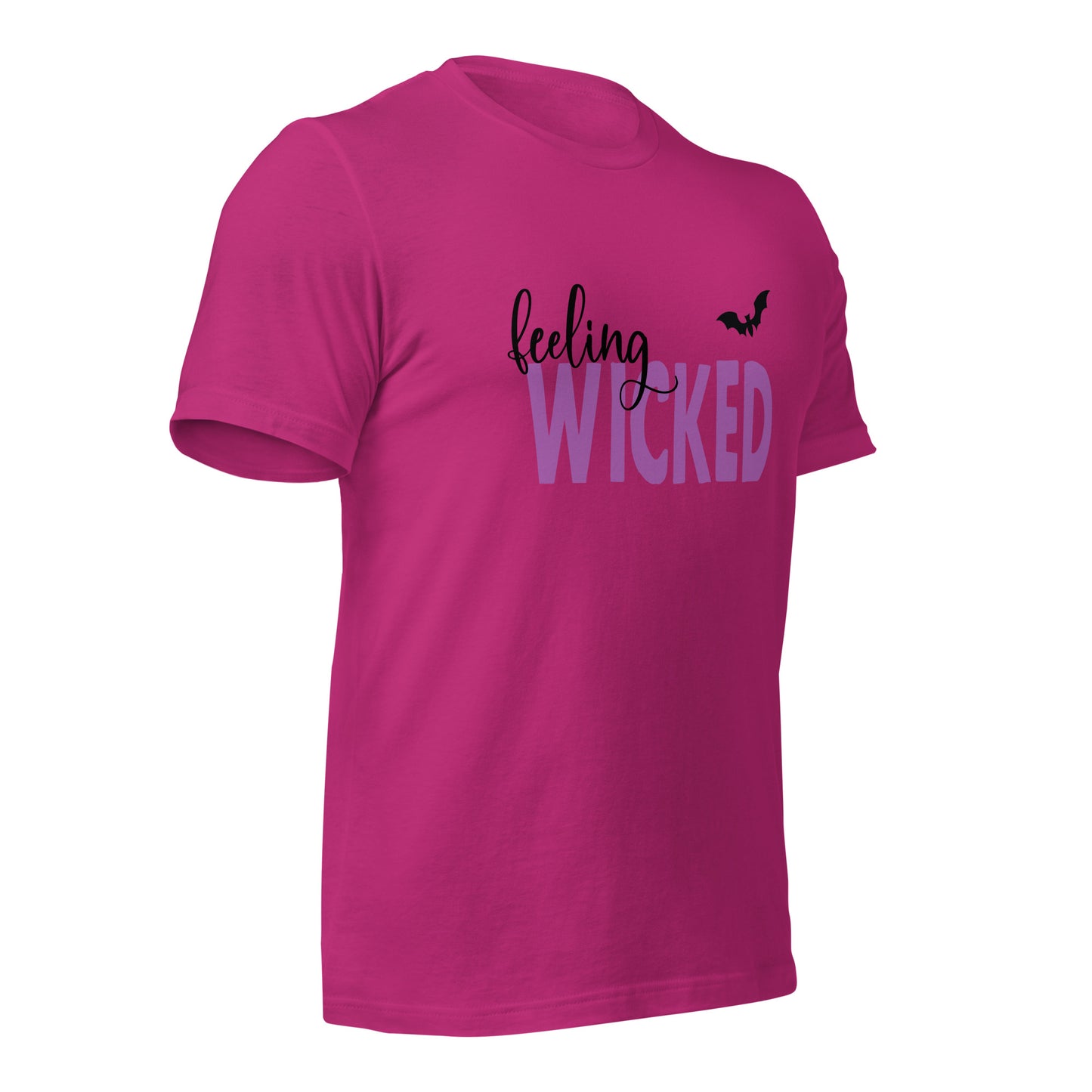 Feeling Wicked Halloween Shirt, Edgy Halloween Graphic Tee for Parties, Trick or Treat, or Chilling with a Movie