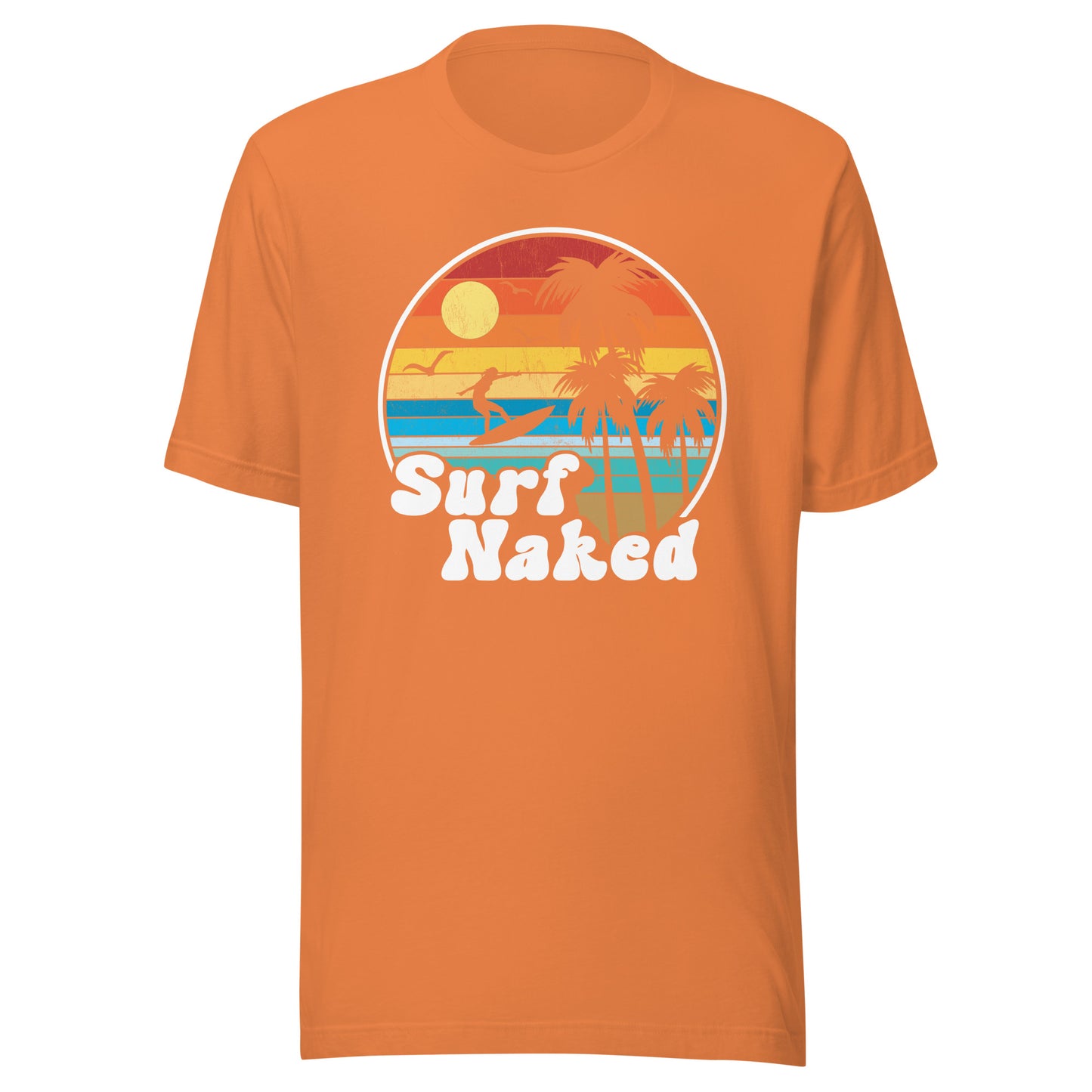 Surf Naked Sunset Beach Tee