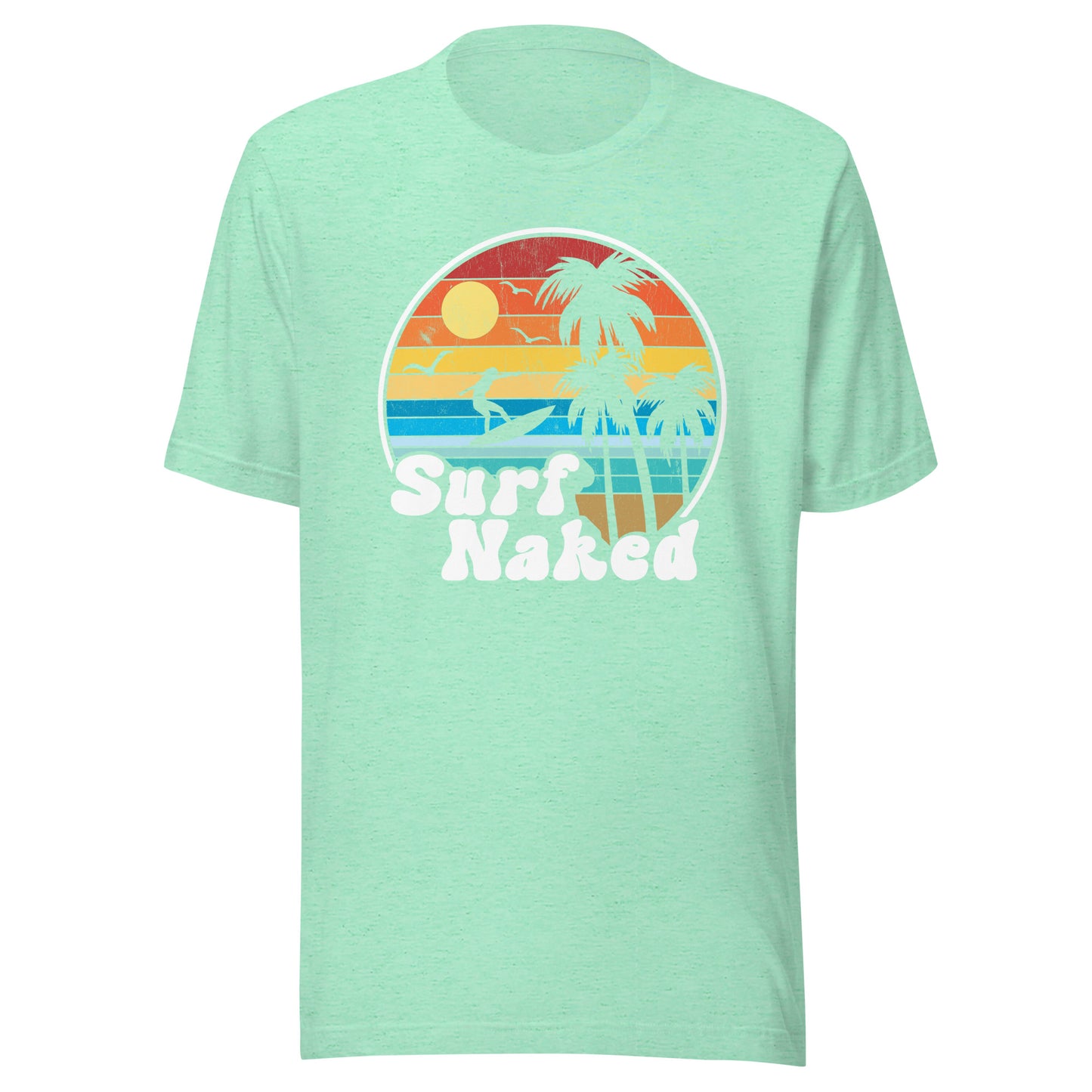 Surf Naked Sunset Beach Tee
