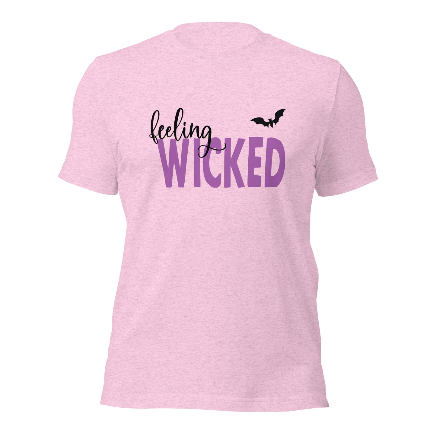 Feeling Wicked Halloween Shirt, Edgy Halloween Graphic Tee for Parties, Trick or Treat, or Chilling with a Movie