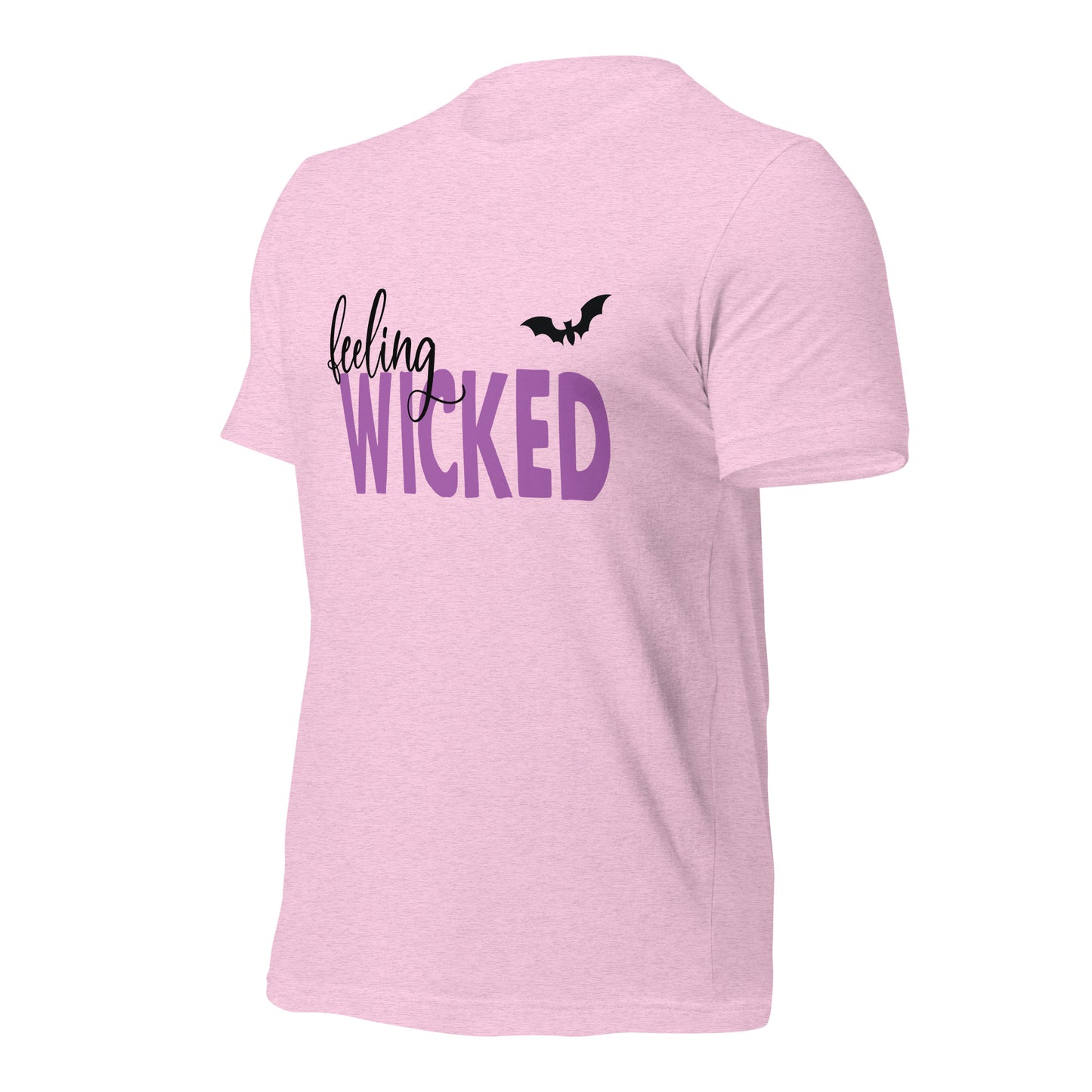 Feeling Wicked Halloween Shirt, Edgy Halloween Graphic Tee for Parties, Trick or Treat, or Chilling with a Movie