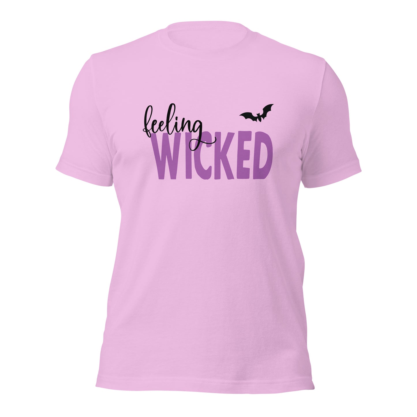 Feeling Wicked Halloween Shirt, Edgy Halloween Graphic Tee for Parties, Trick or Treat, or Chilling with a Movie