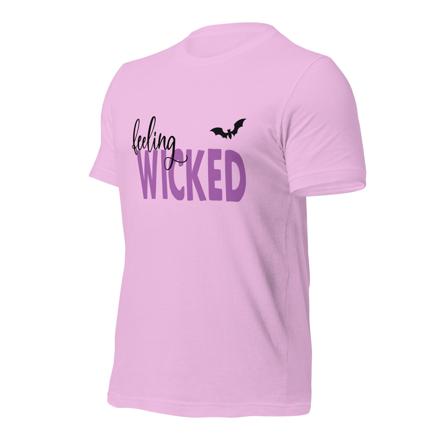 Feeling Wicked Halloween Shirt, Edgy Halloween Graphic Tee for Parties, Trick or Treat, or Chilling with a Movie