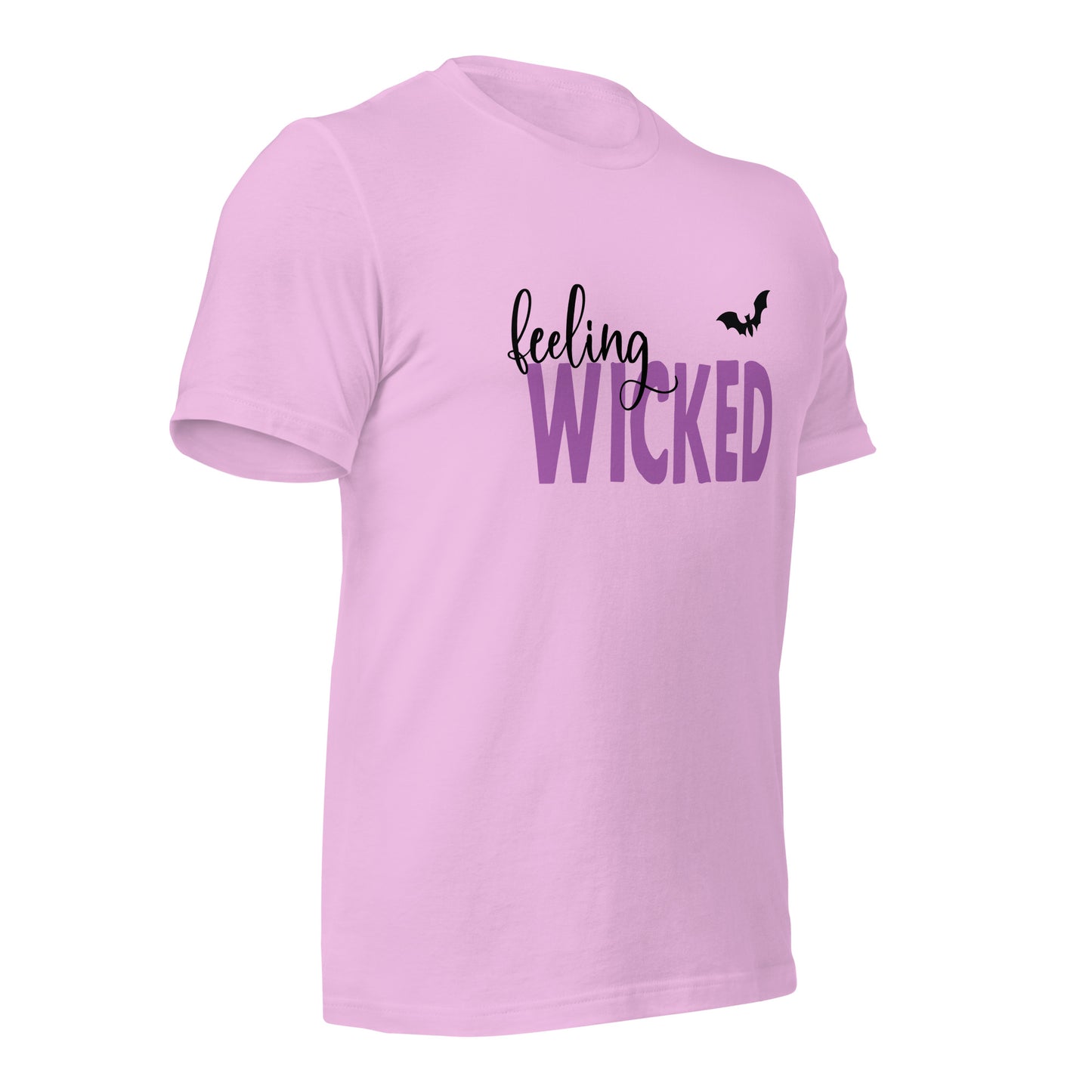 Feeling Wicked Halloween Shirt, Edgy Halloween Graphic Tee for Parties, Trick or Treat, or Chilling with a Movie
