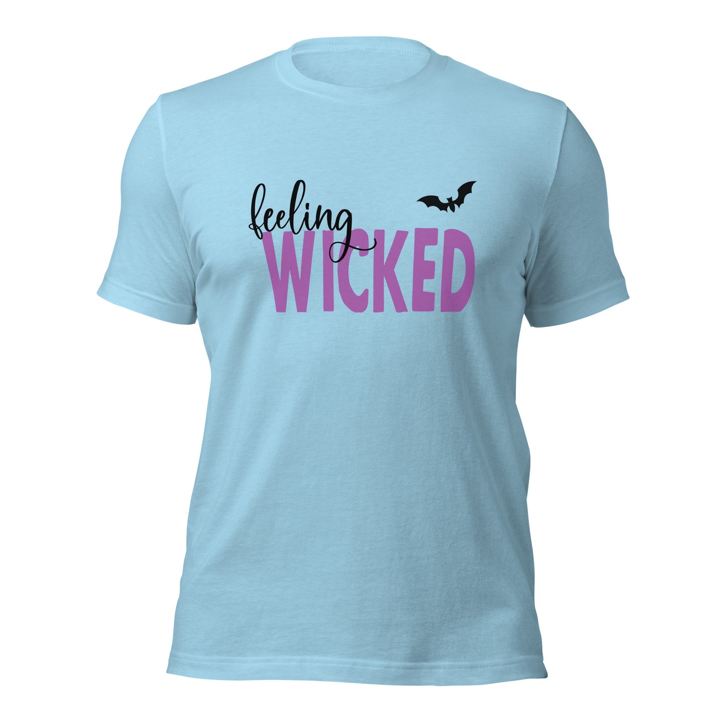 Feeling Wicked Halloween Shirt, Edgy Halloween Graphic Tee for Parties, Trick or Treat, or Chilling with a Movie