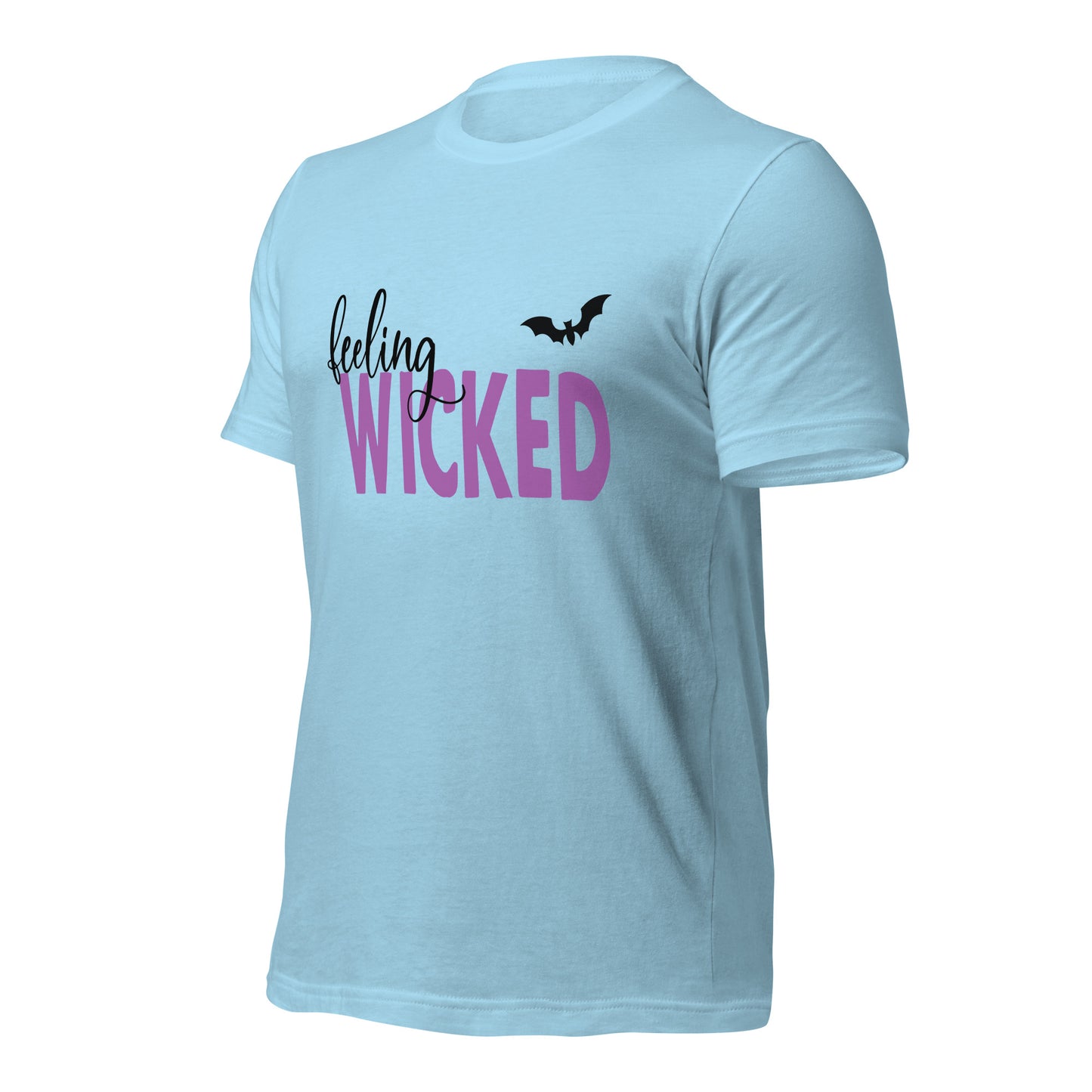 Feeling Wicked Halloween Shirt, Edgy Halloween Graphic Tee for Parties, Trick or Treat, or Chilling with a Movie