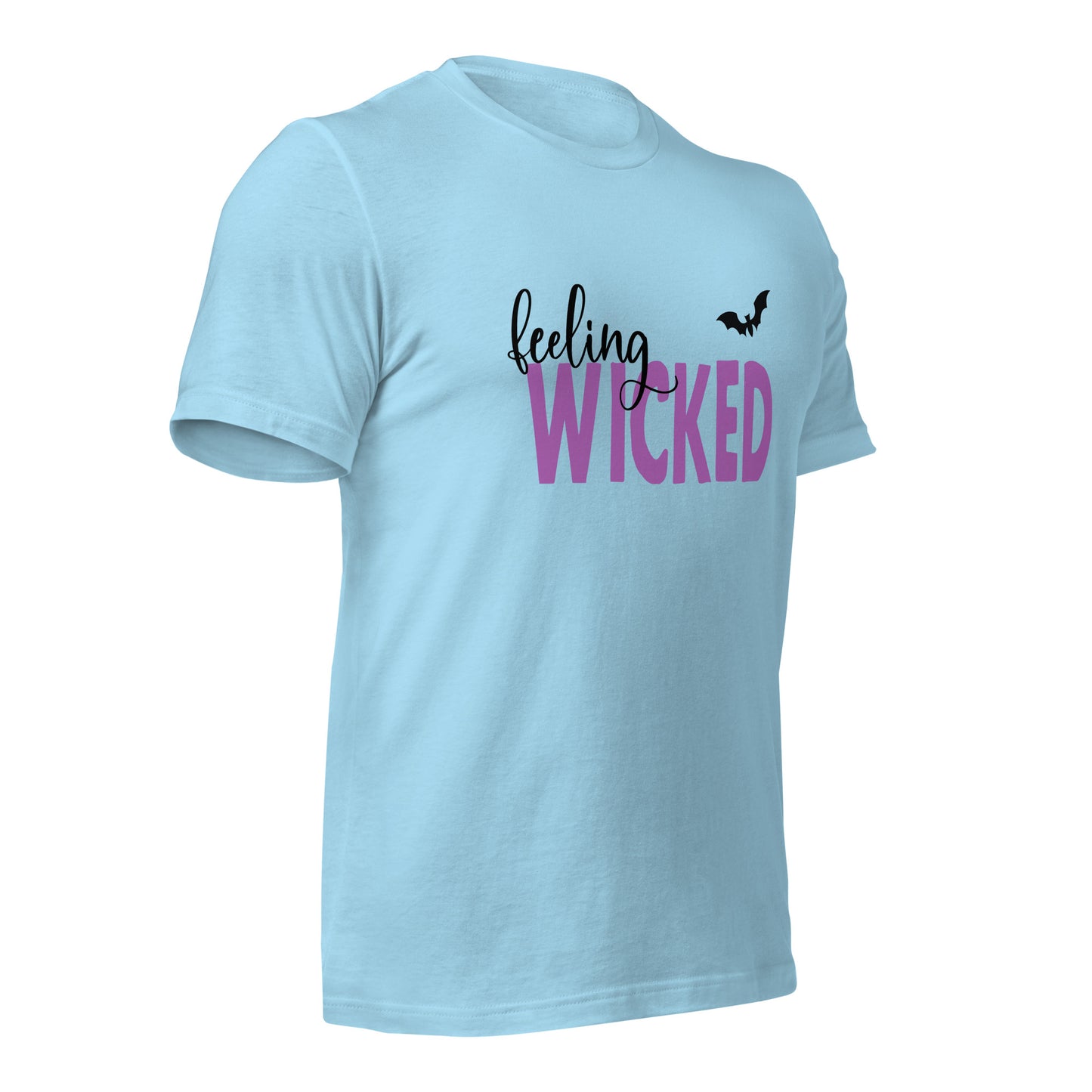 Feeling Wicked Halloween Shirt, Edgy Halloween Graphic Tee for Parties, Trick or Treat, or Chilling with a Movie