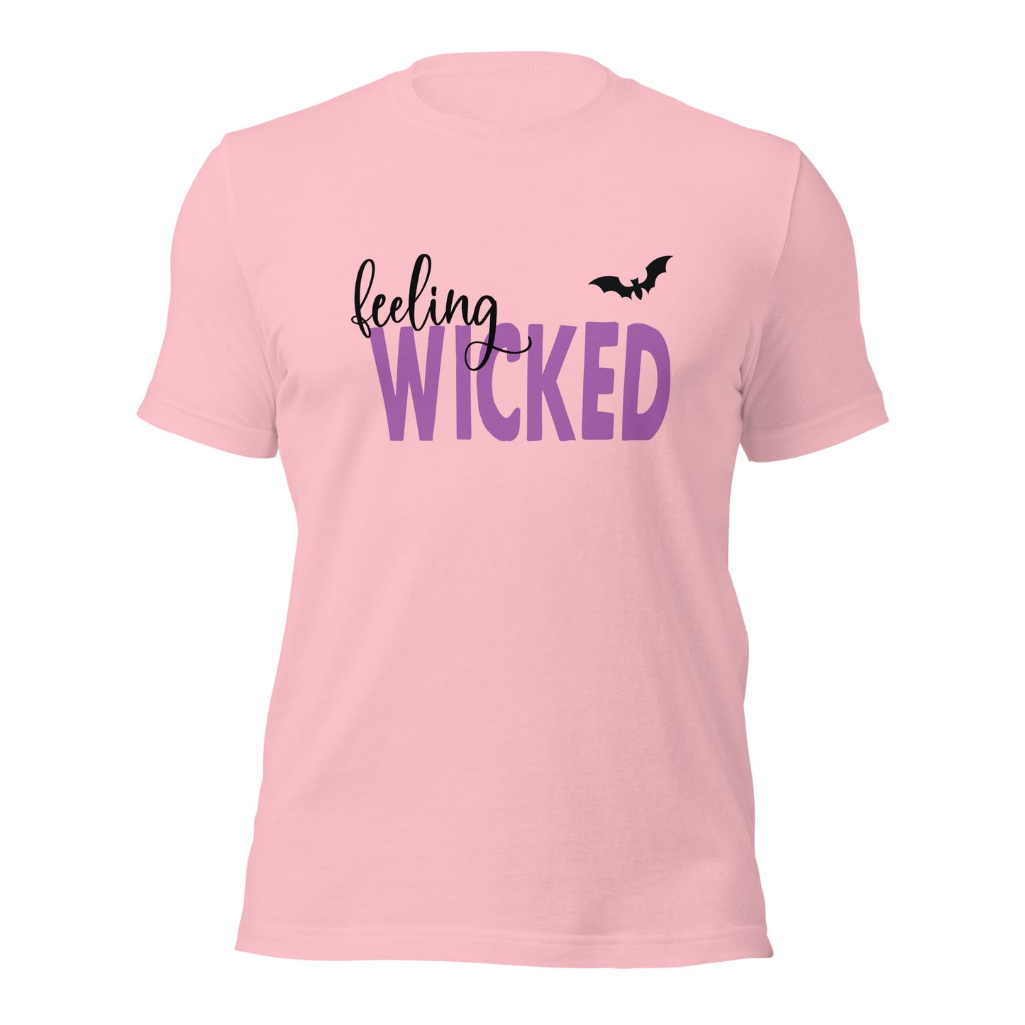 Feeling Wicked Halloween Shirt, Edgy Halloween Graphic Tee for Parties, Trick or Treat, or Chilling with a Movie