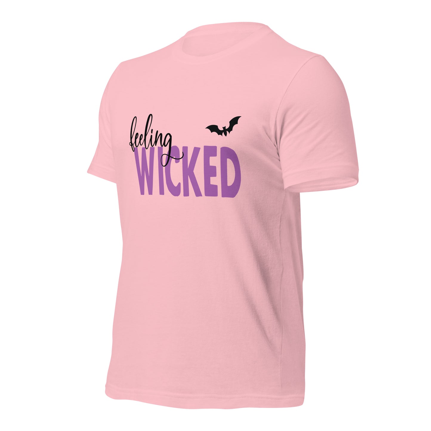 Feeling Wicked Halloween Shirt, Edgy Halloween Graphic Tee for Parties, Trick or Treat, or Chilling with a Movie