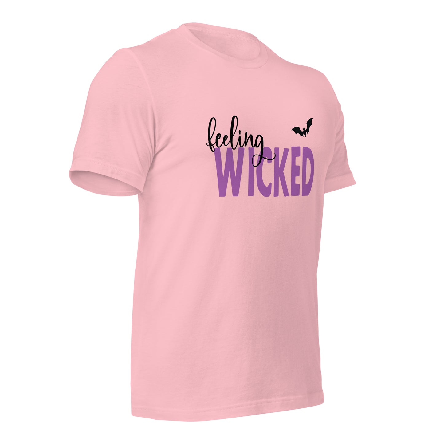 Feeling Wicked Halloween Shirt, Edgy Halloween Graphic Tee for Parties, Trick or Treat, or Chilling with a Movie