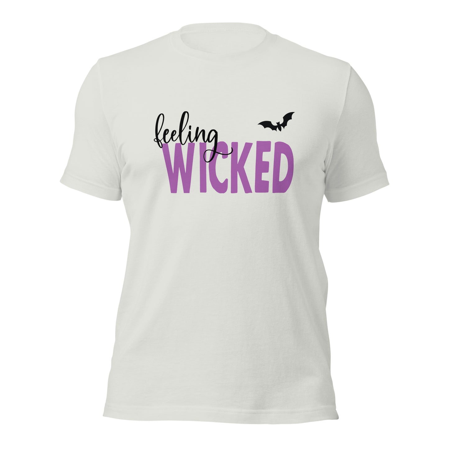 Feeling Wicked Halloween Shirt, Edgy Halloween Graphic Tee for Parties, Trick or Treat, or Chilling with a Movie
