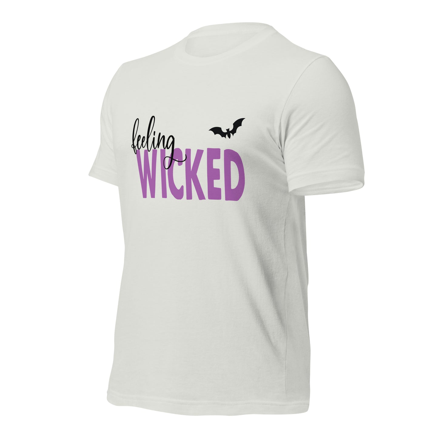 Feeling Wicked Halloween Shirt, Edgy Halloween Graphic Tee for Parties, Trick or Treat, or Chilling with a Movie