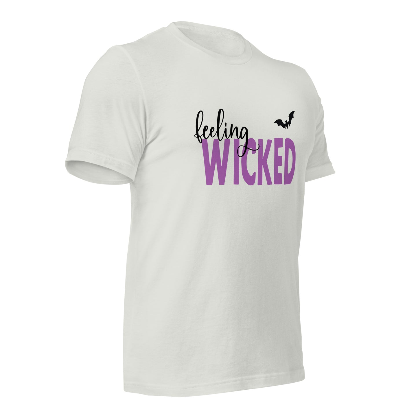 Feeling Wicked Halloween Shirt, Edgy Halloween Graphic Tee for Parties, Trick or Treat, or Chilling with a Movie