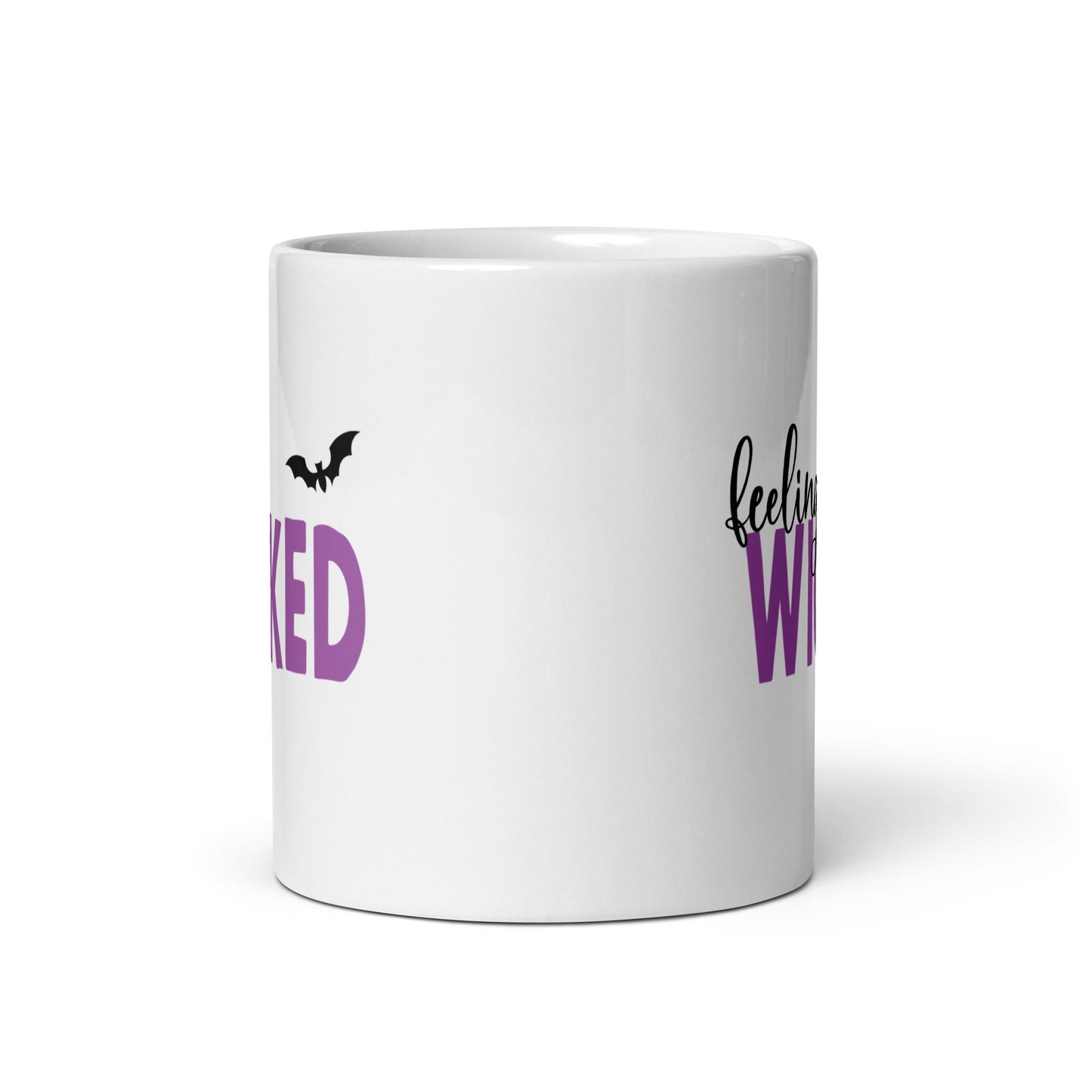 Wicked Spooky Halloween Coffee Mug, Fun Ceramic Mug for Sipping Seasonal Brews, Perfect Halloween Gift for Friends and Family