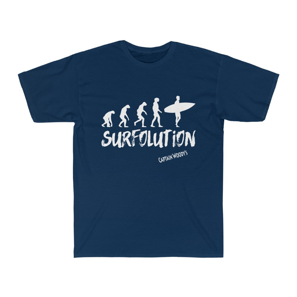 Surfolution Heavy Cotton Men's Surf Tee - Captain Woody's Beach Club