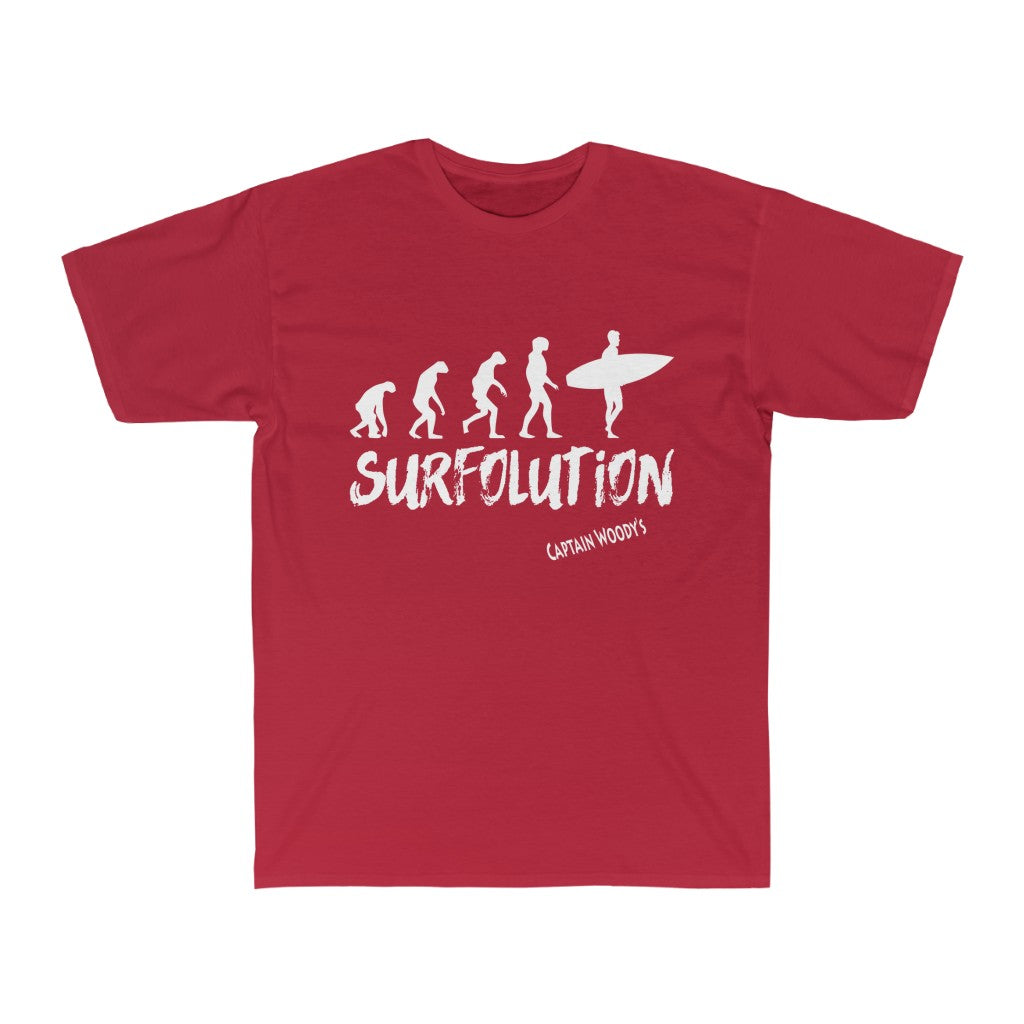 Surfolution Heavy Cotton Men's Surf Tee - Captain Woody's Beach Club
