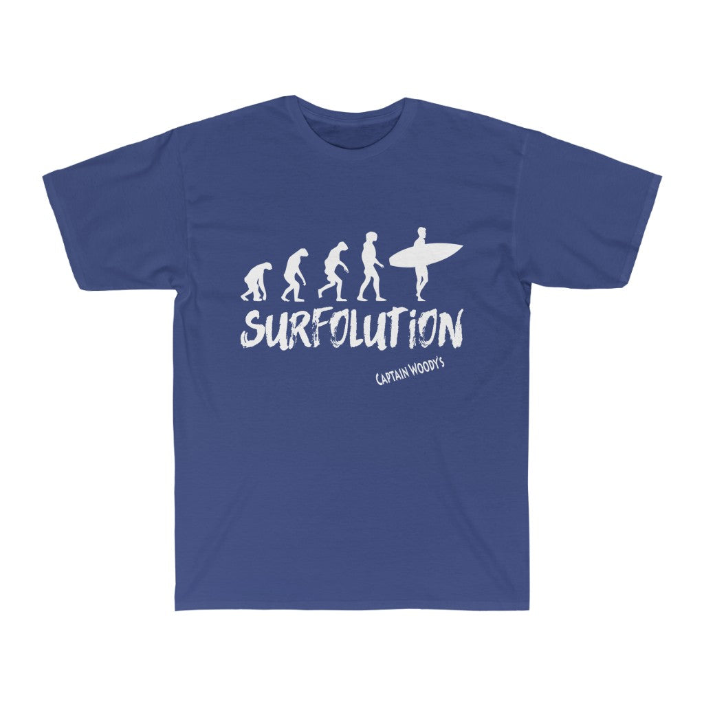 Surfolution Heavy Cotton Men's Surf Tee - Captain Woody's Beach Club