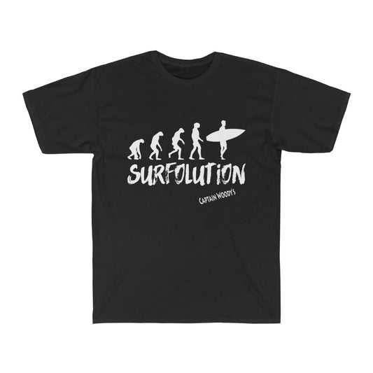 Surfolution Heavy Cotton Men's Surf Tee - Captain Woody's Beach Club