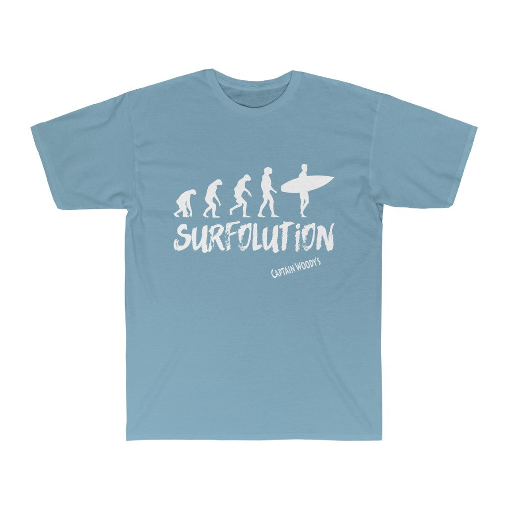 Surfolution Heavy Cotton Men's Surf Tee - Captain Woody's Beach Club