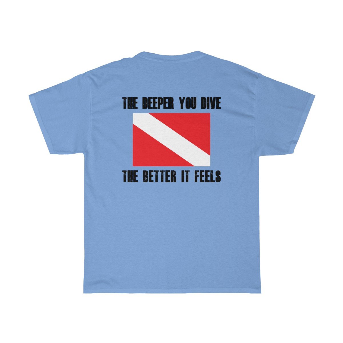 Deeper you Dive Unisex Short Sleeve Dive T-Shirt - Captain Woody's Beach Club