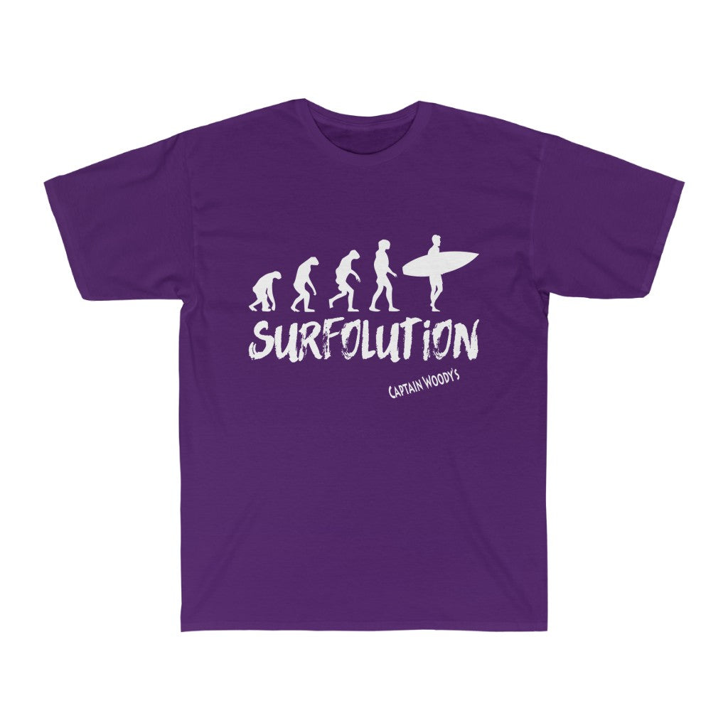 Surfolution Heavy Cotton Men's Surf Tee - Captain Woody's Beach Club