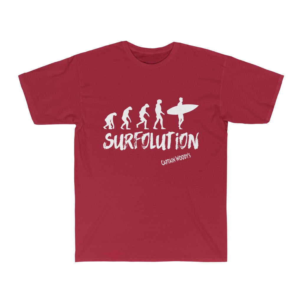 Surfolution Heavy Cotton Men's Surf Tee - Captain Woody's Beach Club