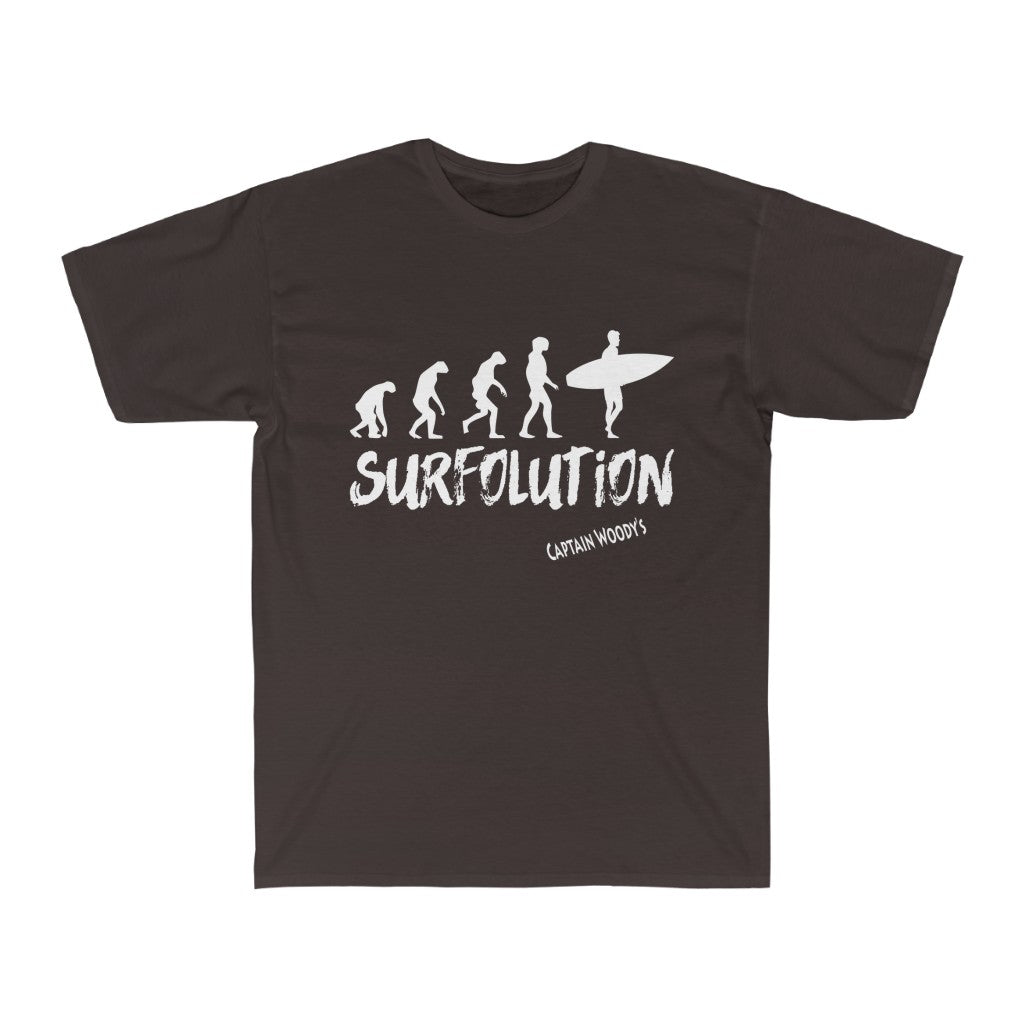 Surfolution Heavy Cotton Men's Surf Tee - Captain Woody's Beach Club