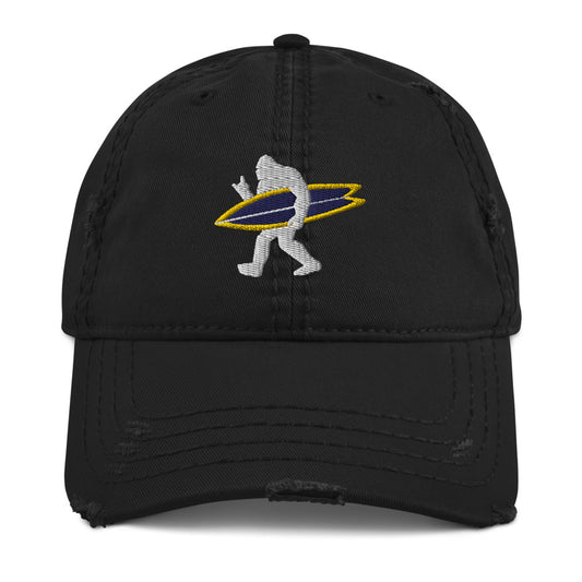 Surf Squatch Distressed Surfer Hat