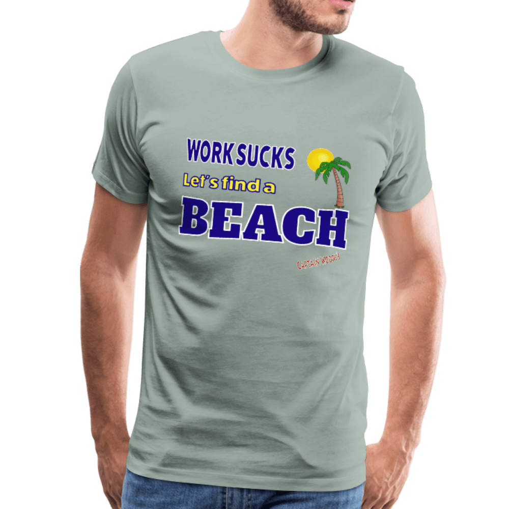 Funny beach t shirts sales