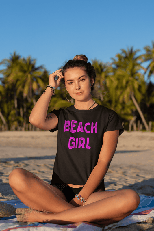 Beach Girl Unisex Short Sleeve Tee - Captain Woody's Beach Club