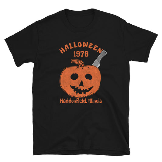 Halloween 1978 Jackolantern, Haddonfield Illinois - Captain Woody's Shirts & Beach Club